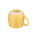Чашка ARDESTO Alcor, 450мл, кераміка, жовтий