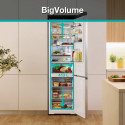 Холодильник з нижн. мороз. камерою Gorenje, 203х66х60см, 2 двері, 257(121)л, А+, Total NF, Зона св-ті, Інвертор, Зовн. Дисп, Wi-Fi, Чорний