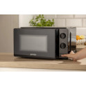 Мікрохвильова піч Gorenje, 20л, мех. керув., 700Вт, чорний