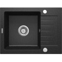Набір для кухні Deante Zorba, гранітна мийка ZQZ_211A + зміш. BOC_X72M, графіт