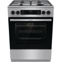 Плита Gorenje комбінована, 71л, 60x60см, дисплей, емальовані реш, програматор IconLed,нерж