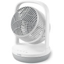 Вентилятор Philips настільний Series 2000, 22см, 24Вт, таймер, поворот 180, білий