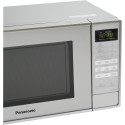 Мікрохвильова піч Panasonic, 20л, електр.управл., 800Вт, дисплей, сріблястий
