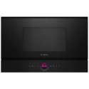 Мікрохвильова піч Bosch вбудована, 21л, електр. керув., 900Вт, дисплей, чорний