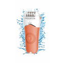 Епілятор Rowenta Aquasoft Wet&Dry пінцетний, акумуляторний , пінцет.-24, волог.+сух., насадок-3, кораловий