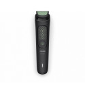 Тример Philips All-in-One Trimmer 3000 Series, для обличчя, голови, тіла, акум., насадок-9, сталь, чорний