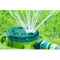 Зрошувач дощовий Verto, садовий, 8 функцій, площа поливу до 125 м2