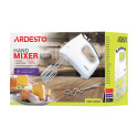 Міксер ARDESTO ручний 400Вт, насадки-4, турборежим, білий