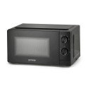 Мікрохвильова піч Gorenje, 20л, мех. керув., 700Вт, чорний