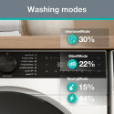 Пральна машина Gorenje фронтальна, 9кг, 1400, A+++, 54см, дисплей, інвертор, пара, Wi-Fi, білий