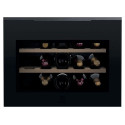 Холодильник Electrolux вбудований для вина, 45x60х58, полок - 2, зон - 1, бут-15, ST, чорний матовий
