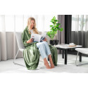 Плед ARDESTO Flannel, 160х200см, 100% поліестер, зелений