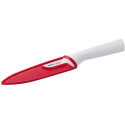 Кухонний ніж універсальний Tefal Ingenio Ceramic White, з чохлом, 13см, кераміка, пластик, білий