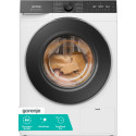 Пральна машина Gorenje фронтальна, 9кг, 1400, A+++, 54см, дисплей, інвертор, пара, Wi-Fi, білий