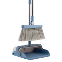 Набір для прибирання ARDESTO Solid совок і щітка з довгою ручкою 79.2см, пластик, блакитний