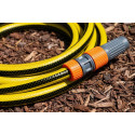 Шланг садовий 2E AquaFlex Solar 3/4" 50м 4 шари 13бар -10+60°C зрошувач конектор адаптер