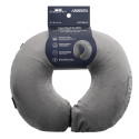 Подушка ортопедична ARDESTO Sleepwell Travel 31х28х10см, для шиї, піна меморі, сірий