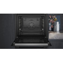 Духова шафа Siemens електрична, 71л, A+, дисплей, конвекція, піроліз, чорний