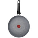 Сковорода Tefal Halo, 28см, алюміній, бакеліт, сірий