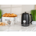 Електрочайник ARDESTO Vintage Dream 1.8л, Strix, метал, чорний матовий