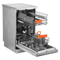Посудомийна машина ARDESTO, 10компл., А++, 45см, дисплей, гігієн.обробка, сріблястий