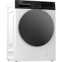 Пральна машина Whirlpool фронтальна, 8кг, 1200, А, 44.4см, дисплей, пара, інвертор, люк чорний, білий