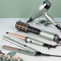 Фен-щітка Remington Botanicals, 800Вт, 2 режими, іоніз-я, оберт., хол. обдув, кераміка, м'ятно-чорний