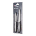 Набір ножів ARDESTO Gemini Gourmet, 2 предмети, нержавіюча сталь, пластик, сірий