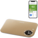 Ваги Sencor кухонні, 5кг, підключення до смартфону, AAAx2, пластик, бронзовий