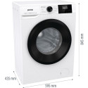 Пральна машина Gorenje фронтальна, 7кг, 1200, A++, 43.5см, дисплей, пар, інвертор, білий