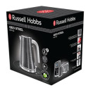 Електрочайник Russell Hobbs Geo Steel, 1.7л, метал, чорний