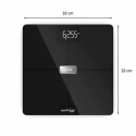 Ваги Tefal підлогові Body Fat Goodvibes Health, 180кг, 1 х Li-ion, кабель USB в комплекті, скло, чорний