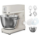 Кухонна машина Electrolux, 1200Вт, чаша-метал, корпус-метал, насадок-4, білий