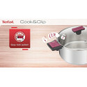 Набір посуду Tefal Cook&Clip, 10предметів, нержавіюча сталь,бакеліт, скло