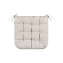 Подушка для стільця ARDESTO Oliver, 40х40см, 100% бавовна, нап-ч: 50% холоф, 50% пп, бежевий
