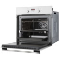 Духова шафа Hansa електрична, 65л, A, дисплей, конвекція, білий