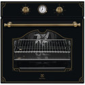 Духова шафа Electrolux електрична Rococo, 72л, A, конвекція, чорний