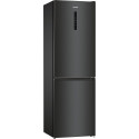 Холодильник Gorenje NRK619EABXL4 з нижн. мороз. камерою, 185х60х60см, 2 дв., Х- 204л, М- 96л, A+, NoFrost Plus, Fresh zone, чорний