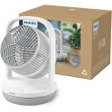 Вентилятор Philips настільний Series 2000, 22см, 24Вт, таймер, поворот 180, білий
