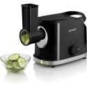 М'ясорубка Gorenje, 1800Вт, 2.1кг/хв, 2 решітки, насадка для ковбас, пластик/метал, чорний
