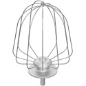 Кухонна машина Electrolux, 1200Вт, чаша-метал, корпус-метал, насадок-4, білий