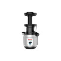 Соковитискач Tefal Juice&Clean шнековий 150Вт, чаша-0.8л, жмих-0.8л, пластик, сріблясто-чорний