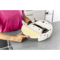 Робот-пилосос Karcher RCV 5, h=9.7см, вологе прибирання, конт пил -0.330л, вода -0.240л, автон. робота до 120хв, білий