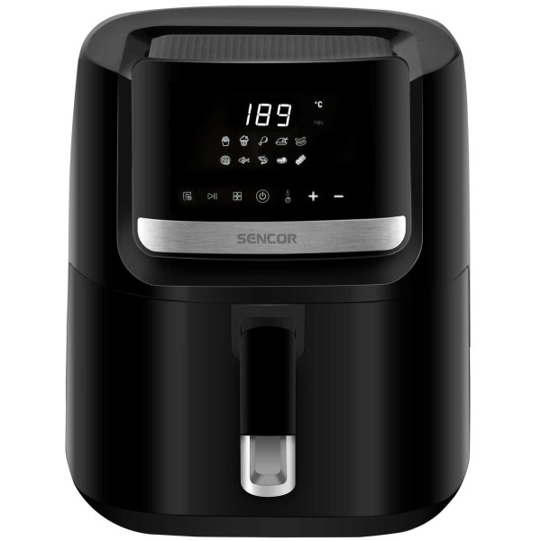 Мультипіч Sencor Vita, 1600Вт, чаша-6.5л, сенсорне керув., 8 програм, метал/пластик, чорний