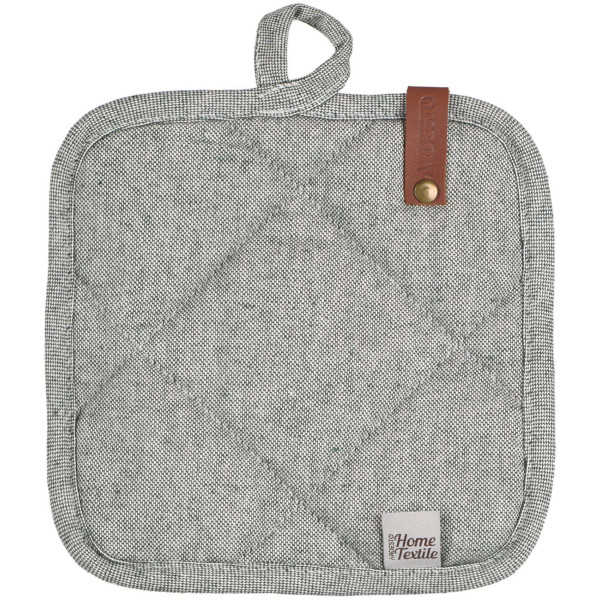 Прихватка ARDESTO Oliver, 20х20см, 100% бавовна, нап-ч: ватин, зелений