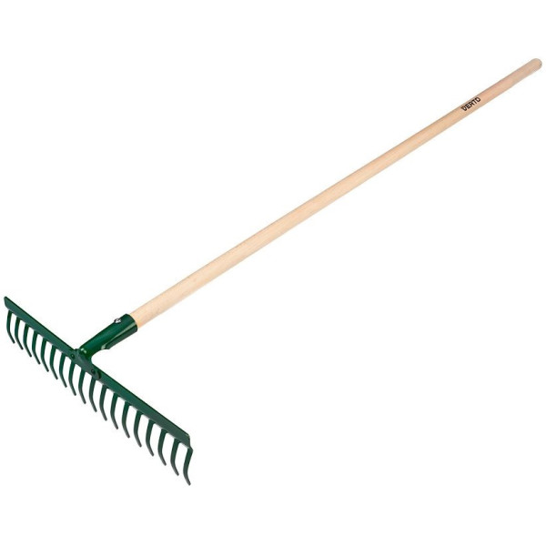 Граблі універсальні Verto, 18 зубців, ширина 47см, 140см, 1.3кг