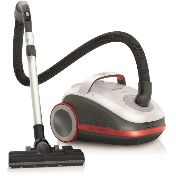 Пилосос Gorenje мішковий, 700Вт, 3л, HEPA, щітка Xpand Zone, телескоп, червоний