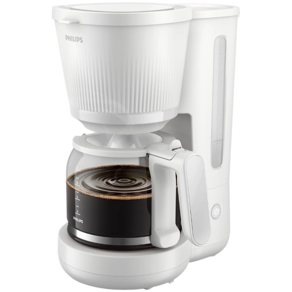 Кавоварка Philips крапельна 3000 Series, 1.38л, мелена, підтримка температури, білий