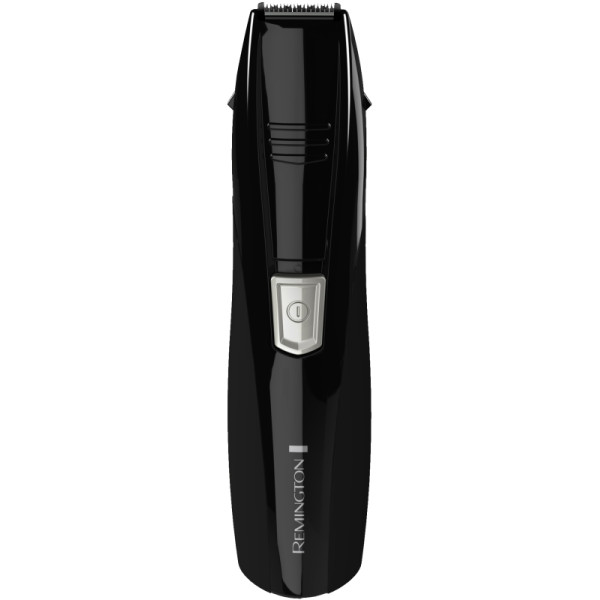 Тример Remington Pilot all in one kit, для бороди, вусів, носа та тіла, ААх2, насадок-4, сталь, чорний