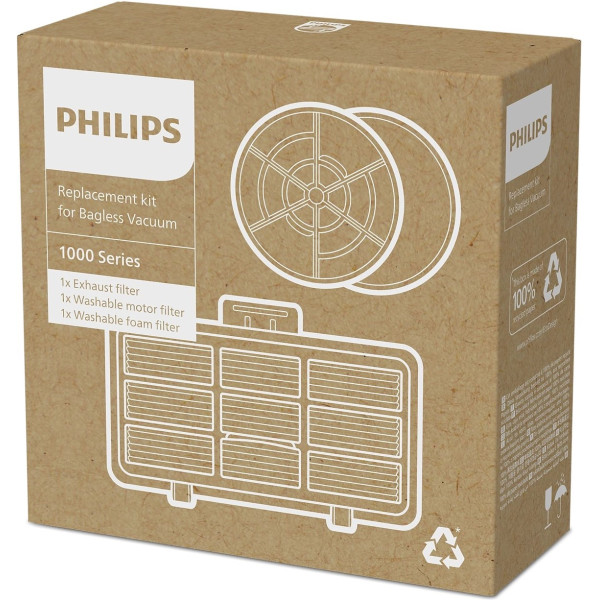 Набір фільтрів для безмішкового пилососа Philips XV1210/01